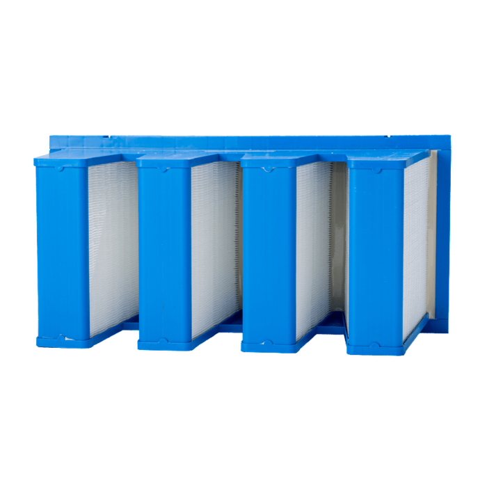 12 x 24 x 12 95% MERV 14 MiniPleat 4V-Bank Filter